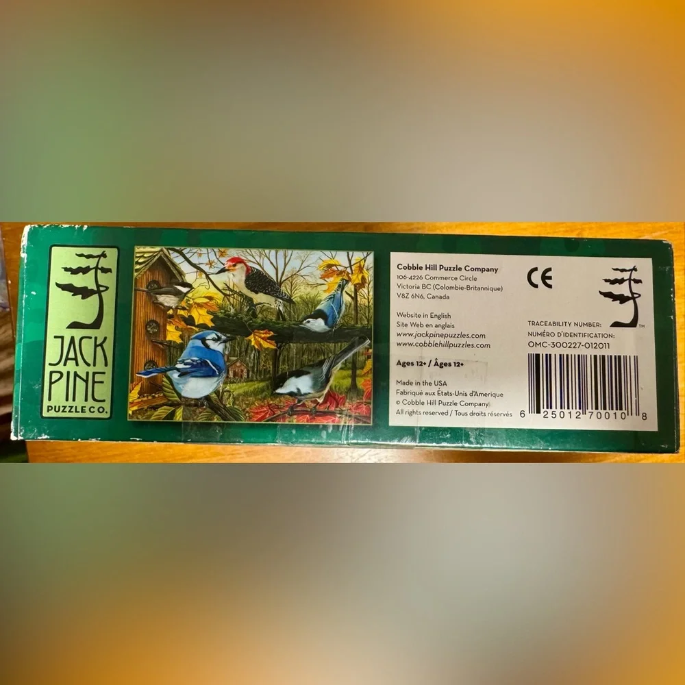 Backyard Feeder 1000 Piece Puzzle